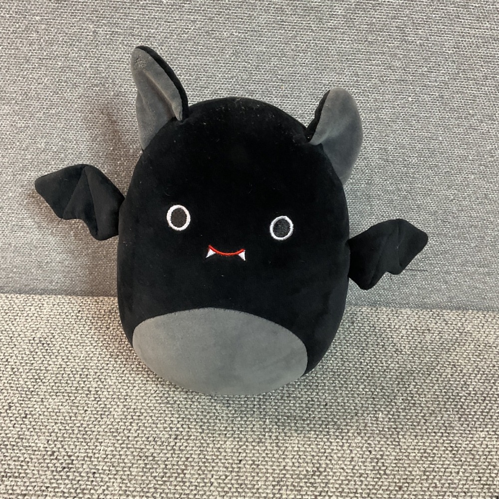 Kellytoy Squishmallows Emily the Bat 8 Inch Black Halloween Plush Stuffed Animal